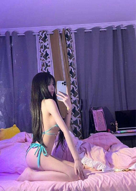 沈汝凡超哇塞 – 今日蓝色比基尼【18P】